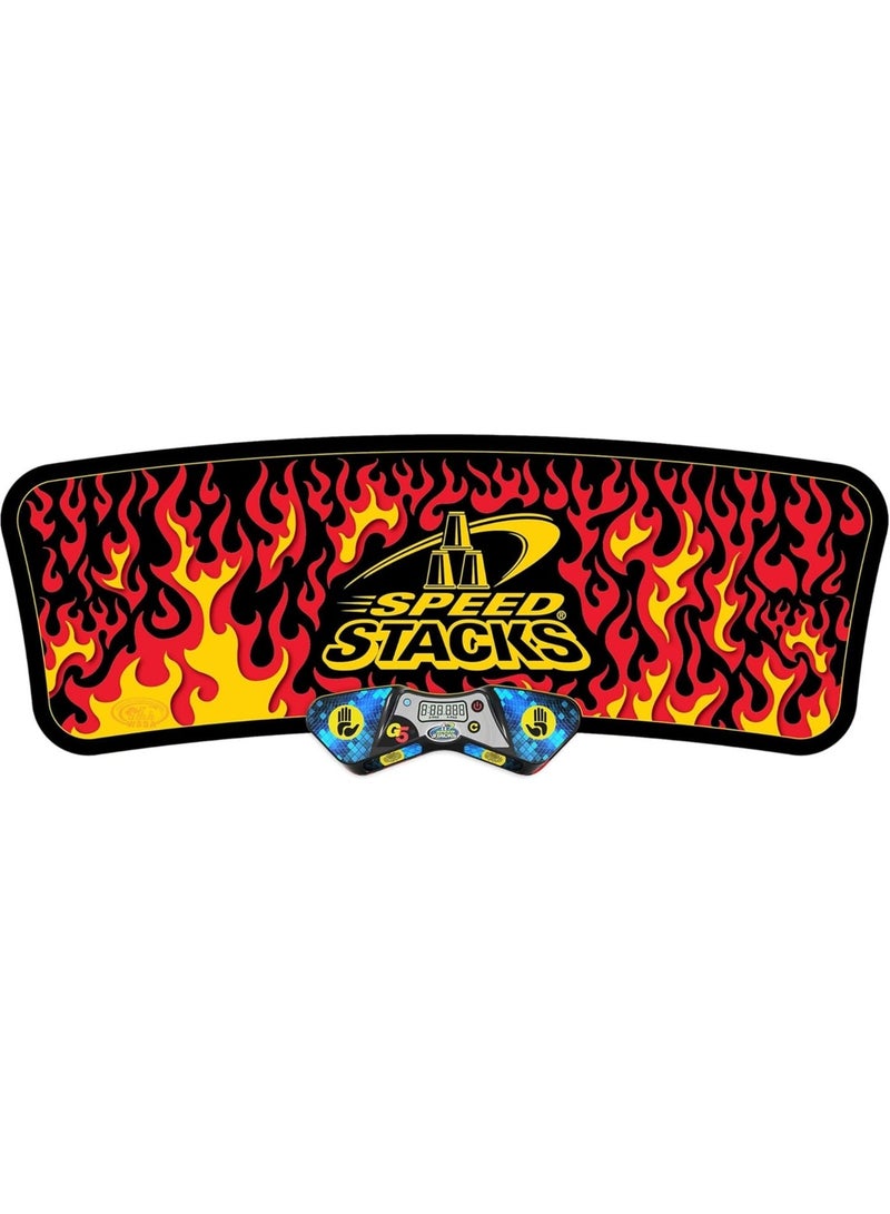 Speedstacks Speed Stacks G5 Stack Mat For Puzzle and Cup Stacks Black Flame - Image 3
